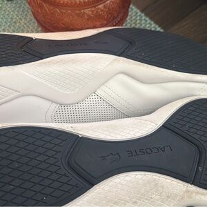 Lacoste White Sneakers Sleek Design Comfort